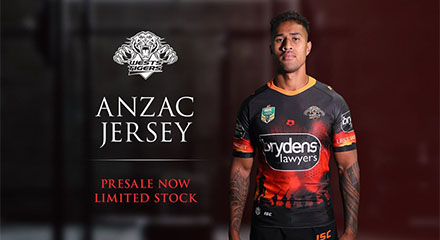 camisetas rugby Wests Tigers 2018